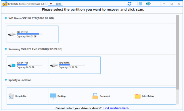 iFind Data Recovery(数据恢复软件) v9.7.40.0 便携版-私藏阁