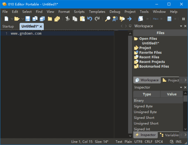 010 Editor(专业十六进制编辑器) v15.0.1 英文便携版-私藏阁