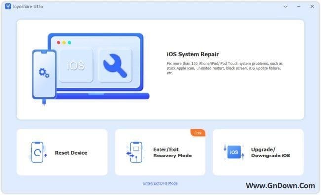 Joyoshare UltFix(iOS系统修复工具) v4.2.0.34 便携版-私藏阁
