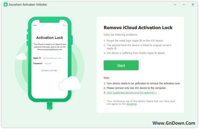 Joyoshare Activation Unlocker(iOS系统解锁工具) v2.0.0.16 便携版-私藏阁