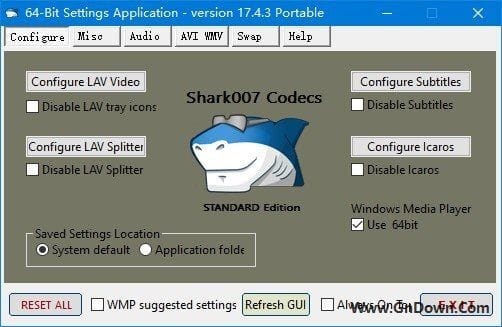 STANDARD Codecs Portable 64-Bit v18.0.7-私藏阁