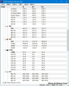 HWMonitor(电脑硬件监测工具) Pro v1.33 中文汉化版-私藏阁