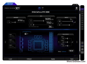 EVGA Precision X1(显卡超频工具) v1.3.7.0 多语免费版-私藏阁