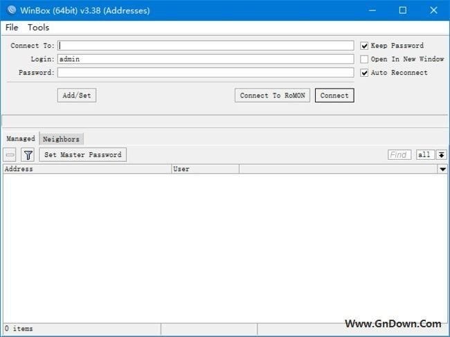 WinBox(远程管理MikroTik路由器) v3.40 免费版-私藏阁