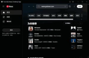 YouTube Music Desktop(YouTube音乐播放器) v2.0.9 多语便携版-私藏阁