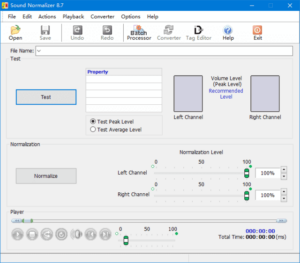Sound Normalizer(调整音频文件音量和音质) v8.7 便携版-私藏阁