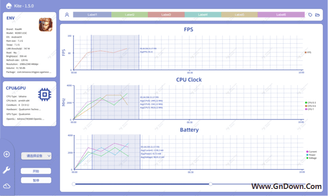Kite(小米推出手机帧率测试工具) v1.6.0 中文版-私藏阁