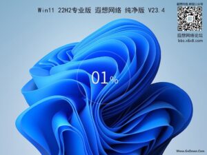 Win11 22H2 专业版 遐想网络 纯净版 GHOST版 V23.12-私藏阁